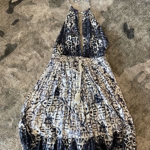 Adorable backless free people sundress. So cute!